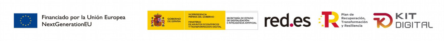 Página web financiada a través del programa KIT DIGITAL